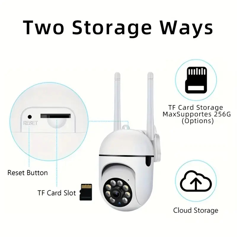 4pcs 1080P HD Security Camera, Color Night Vision HD Camera