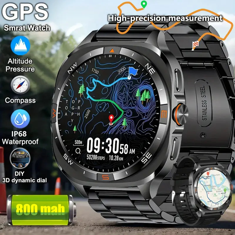 GPS Precise Positioning Smartwatch