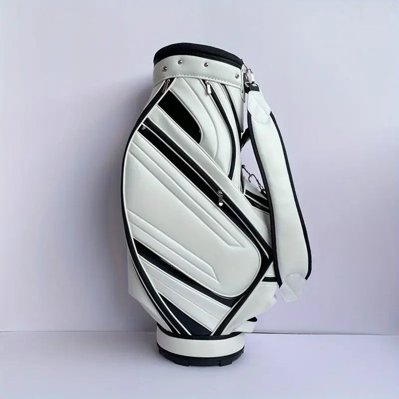 PU lightweight golf club bag, standard caddy car with hat included