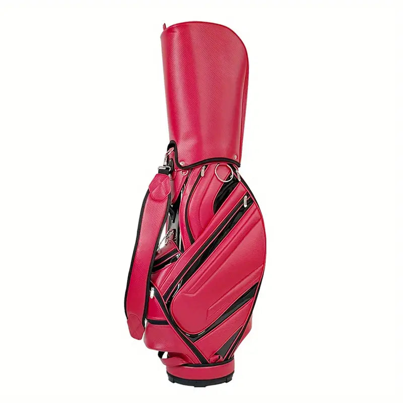 PU lightweight golf club bag, standard caddy car with hat included